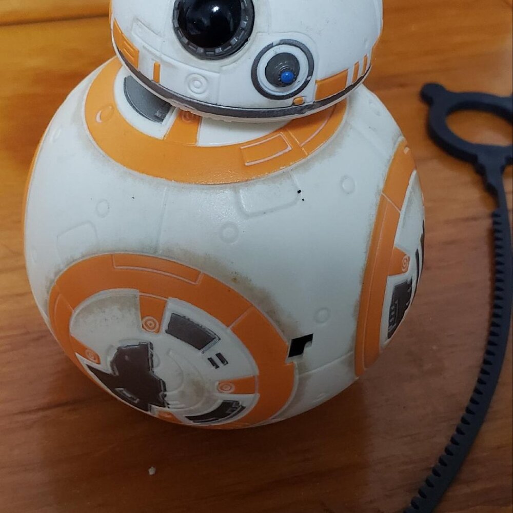 STAR WARS THE FORCE AWAKENS BB-8 RIP CORD ROLLING FIGURE - Picture 3 of 7
